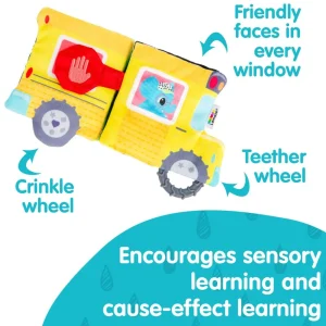 Lamaze Accordion Bus Soft Book