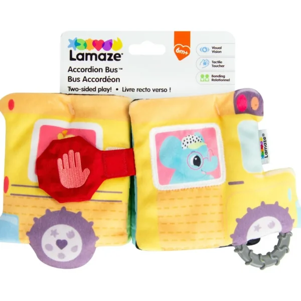 Lamaze Accordion Bus Soft Book
