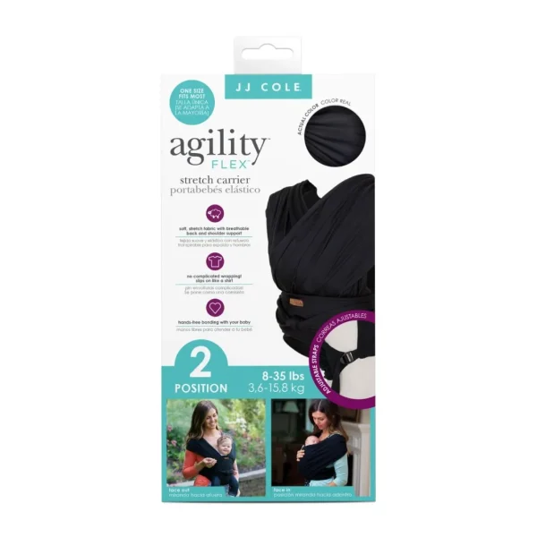 JJ Cole Agility Flex Stretch Carrier - One Size