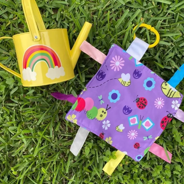 Baby Jack s Garden Crinkle Sensory Toy 20x20cm