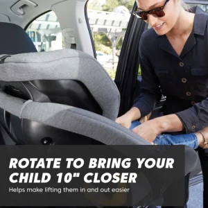 Baby Jogger City Turn Car Seat - Onyx Black