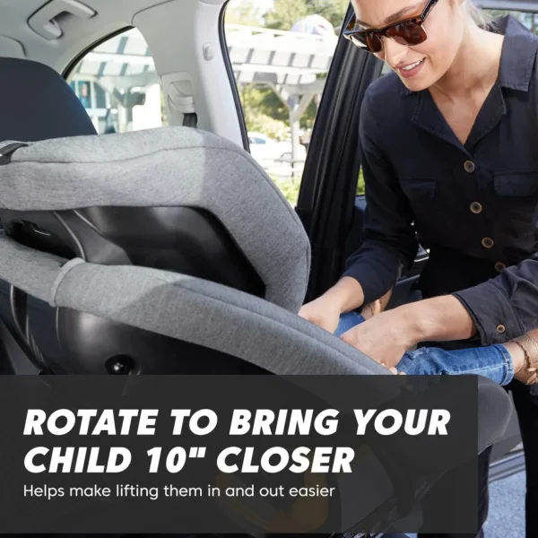 Baby Jogger City Turn Car Seat - Onyx Black