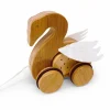 Kinderfeets Bamboo Push & Pull - Swan