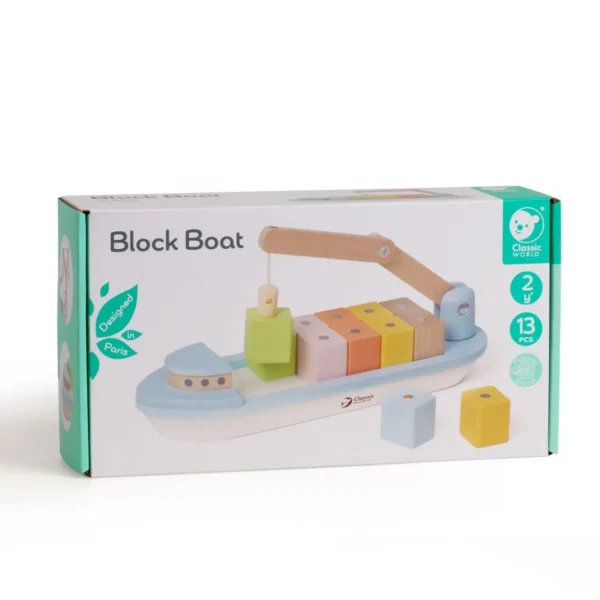 Classic World Block Boat