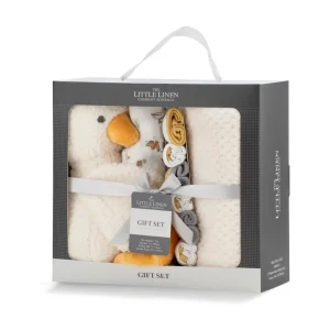 Little Linen Boxed Gift Set - Fuzzy Duck