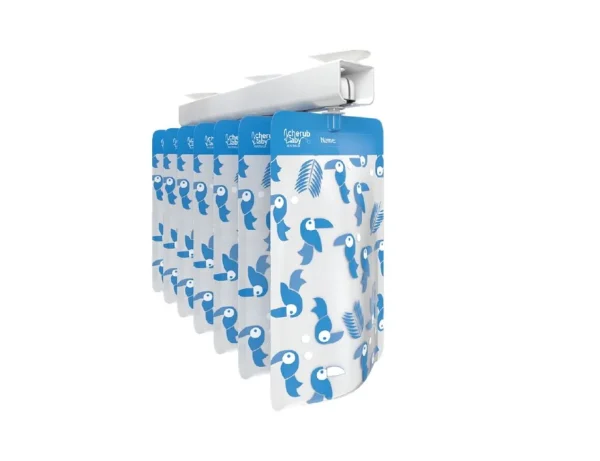 Cherub Baby Breast Milk Bag & Food Pouch Storage Organiser
