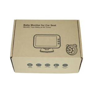 Baby First Car Seat Baby Monitor - Black