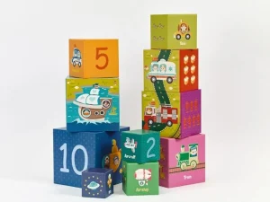 Classic World - Transportation Stacking Cubes
