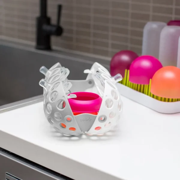 Boon Clutch Dishwasher Basket - Grey/White