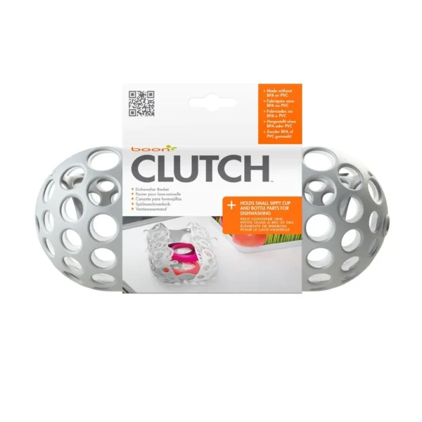 Boon Clutch Dishwasher Basket - Grey/White