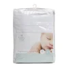 Baby First Cot Flannelette Sheet - Set White