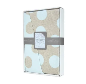 Little Linen Cotton Cot Knit Blanket Windsor