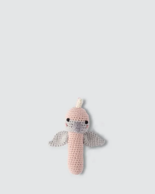 Little Linen Crochet Rattle - Gaby Galah