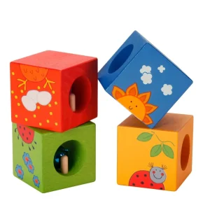 Classic World Discovery Cubes with Animal Puzzle