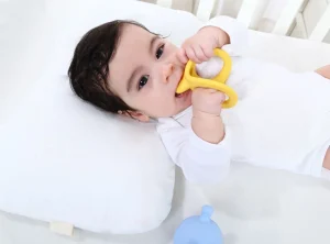 Mombella Duck Teether Toy - Yellow