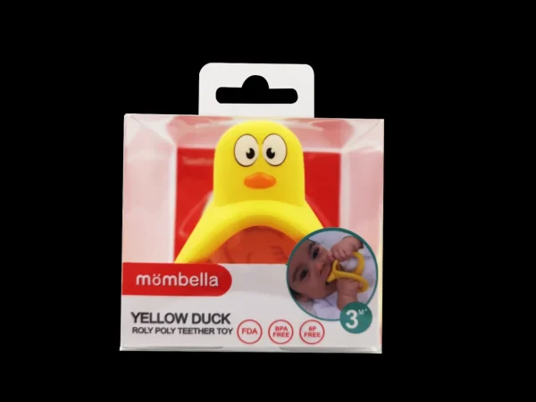 Mombella Duck Teether Toy - Yellow