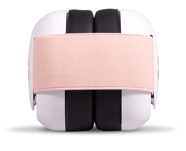 Ems for Kids Earmuffs-White/Headband-Coral