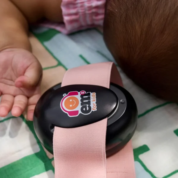 Ems for Kids Earmuffs-White/Headband-Coral