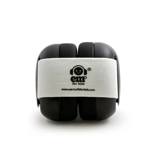 Ems for Kids Ems 4 Kids Bubs Earmuffs Black & White