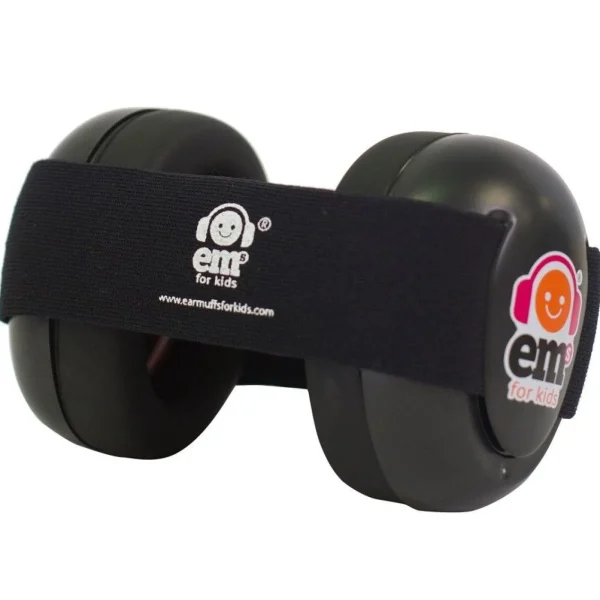 Ems for Kids Bub Earmuffs Black