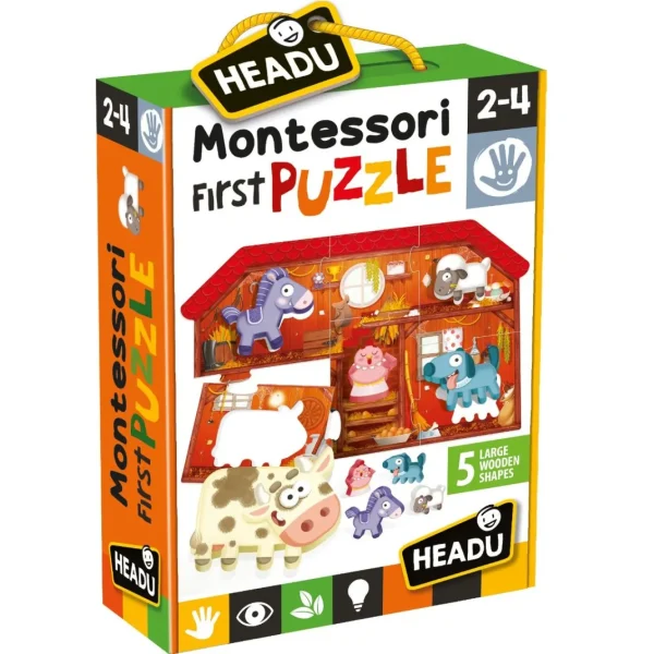 Headu First Puzzle: The Farm (Montessori)