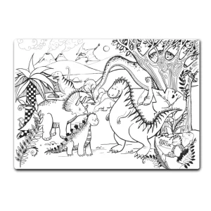 Funny Mat Large - Jurassic Age