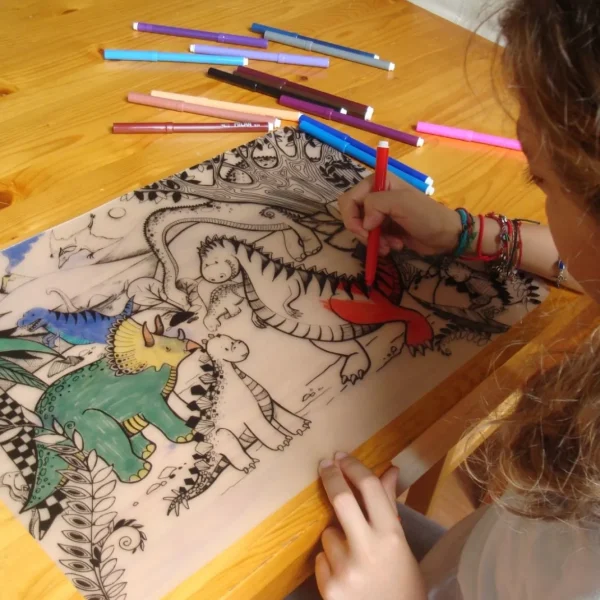 Funny Mat Large - Jurassic Age