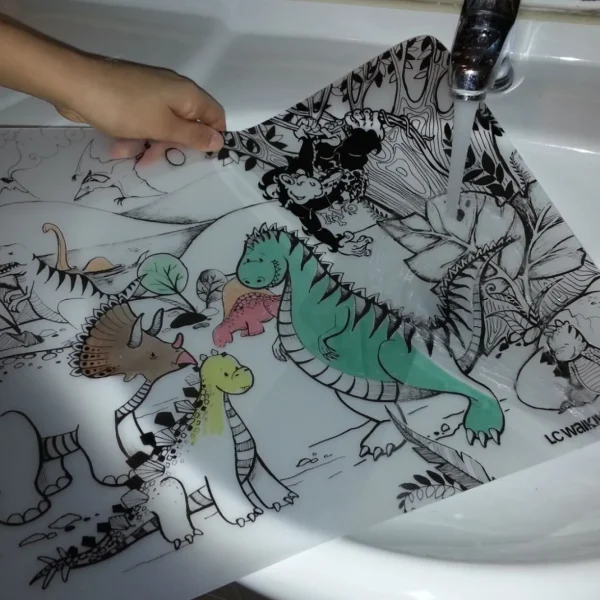 Funny Mat Large - Jurassic Age