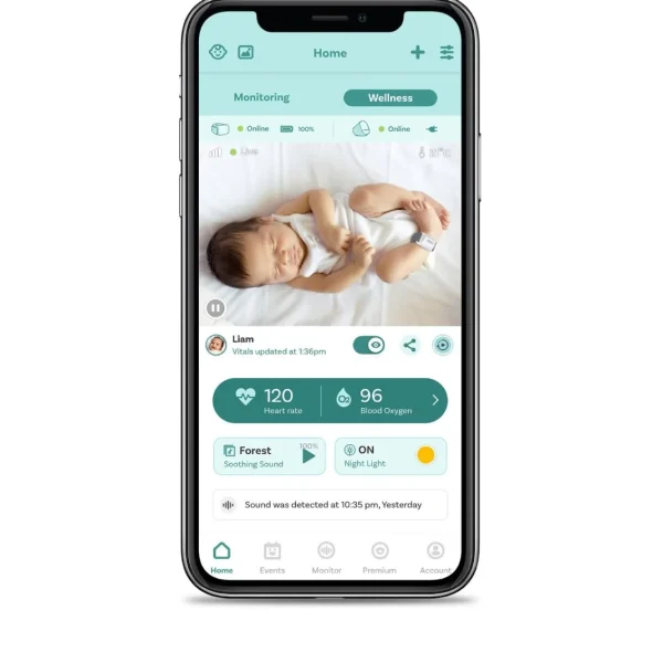 Oricom Guardian Plus Sleep Tracker + Smart Soother