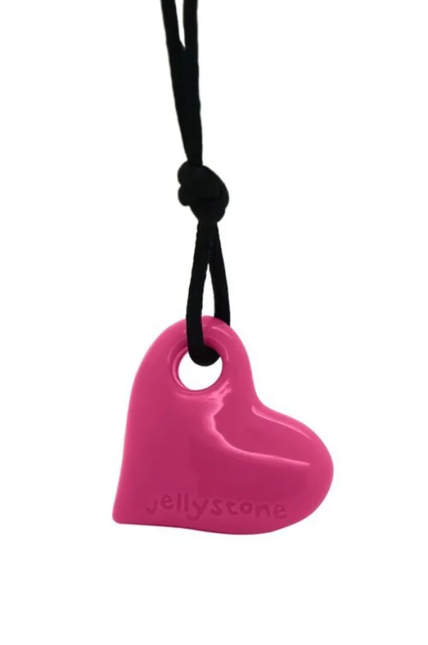 Jellystone Junior Heart Pendant - Watermelon Pink