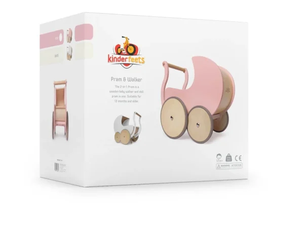 Kinderfeets Pram White
