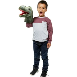 The Puppet Company Large Dino Puppet Head - Triceratops