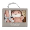 Little Linen Little Bamboo 5 Piece Gift Set - Dusty Rose