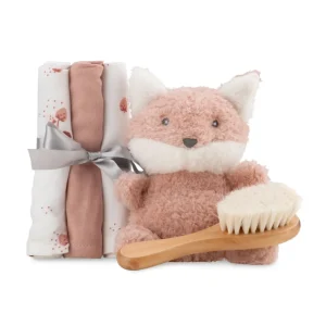 Little Linen Little Bamboo 5 Piece Gift Set - Dusty Rose