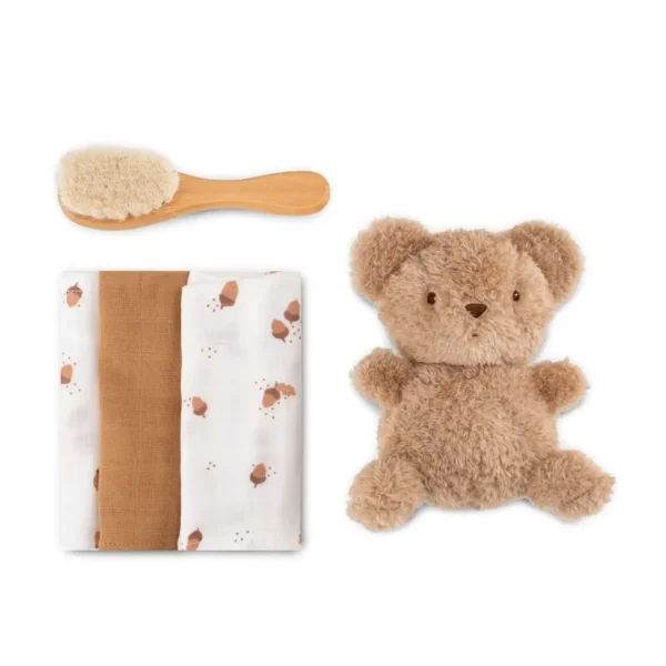 Little Linen Little Bamboo 5 Piece Gift Set - Iced Coffee