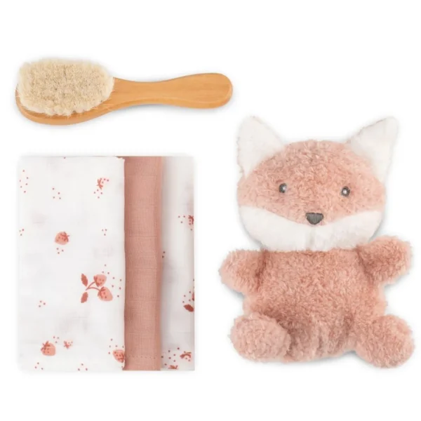 Little Linen Little Bamboo 5 Piece Gift Set - Dusty Rose