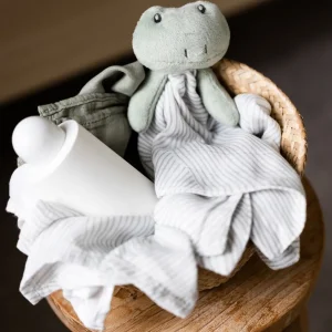 Little Linen Little Bamboo Comforter - Freddie Frog