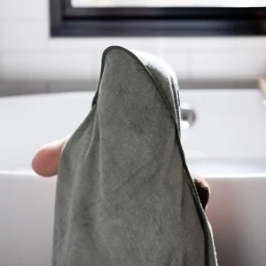 Little Linen Little Bamboo Hooded Towel - Bayleaf