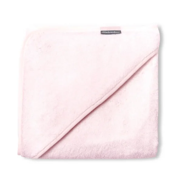 Little Linen Little Bamboo Hooded Towel - Dusty Pink