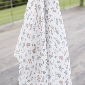 Little Linen LL MUSLIN 1PK HARVEST BUNNY