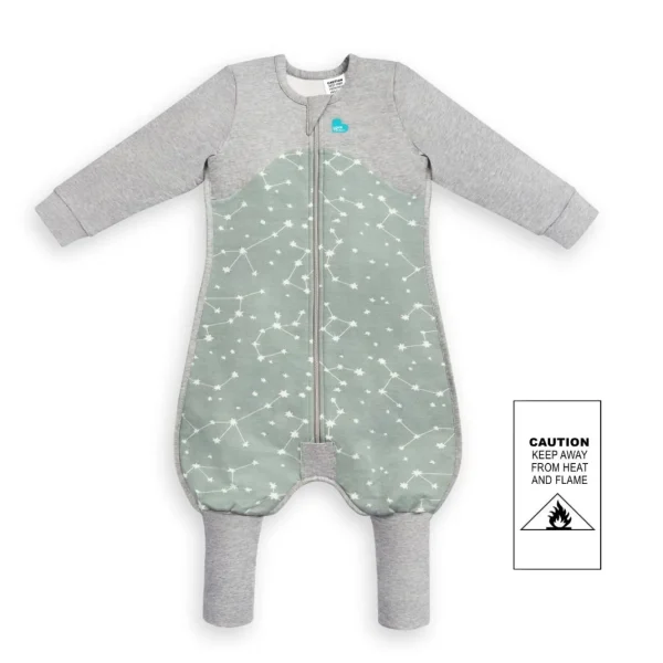 Love To Dream Sleep Suit™ Organic Long Sleeve 1.0 TOG - Stellar Olive