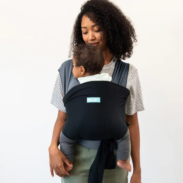 Moby Easy Wrap - Charcoal/Black