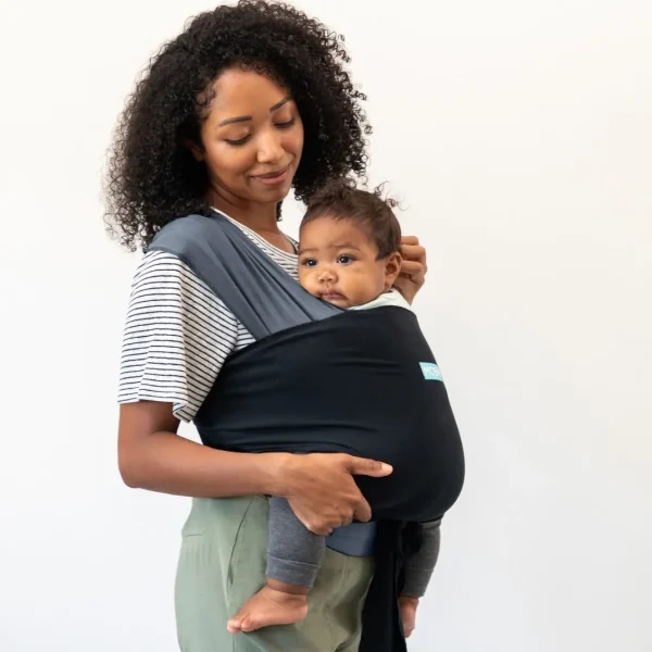 Moby Easy Wrap - Charcoal/Black