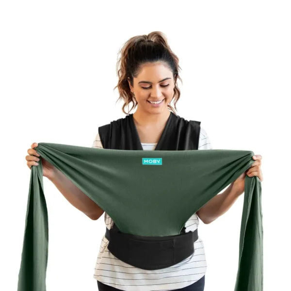 Moby Easy Wrap - Olive/Onyx