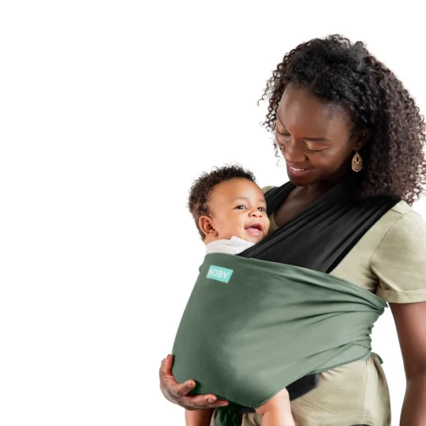 Moby Easy Wrap - Olive/Onyx