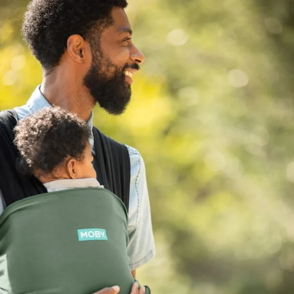 Moby Easy Wrap - Olive/Onyx