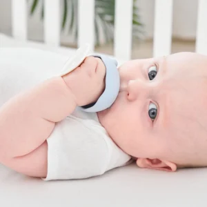 Mombella Mushroom Soothing Teether - Blue