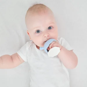 Mombella Mushroom Soothing Teether - Blue