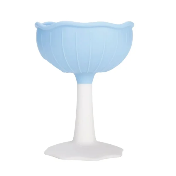 Mombella Mushroom Soothing Teether - Blue