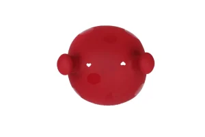Mombella Mushroom Teether - Chimney Red